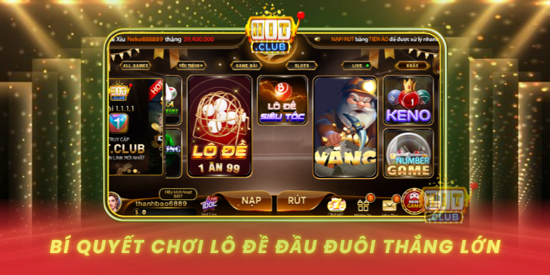 Bi Quyet Choi Lo De Dau Duoi Thang Lon