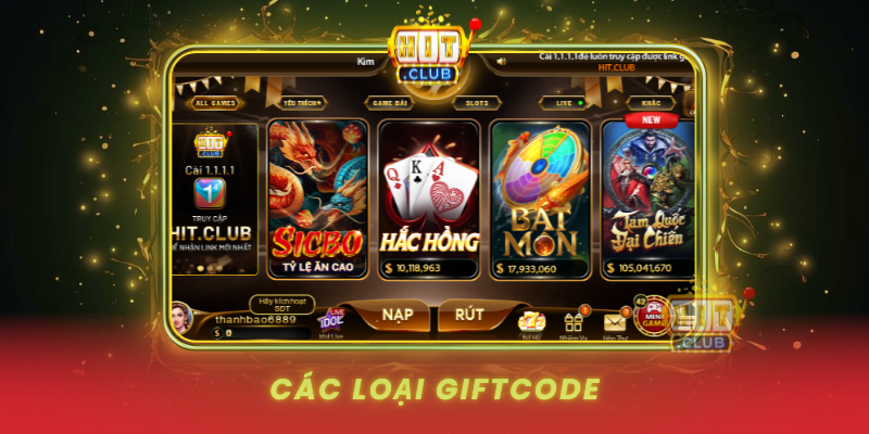 Cac Loai Giftcode 1