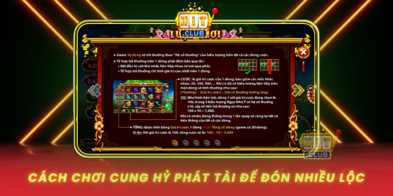 Cach Choi Cung Hy Phat Tai De Don Nhieu Loc