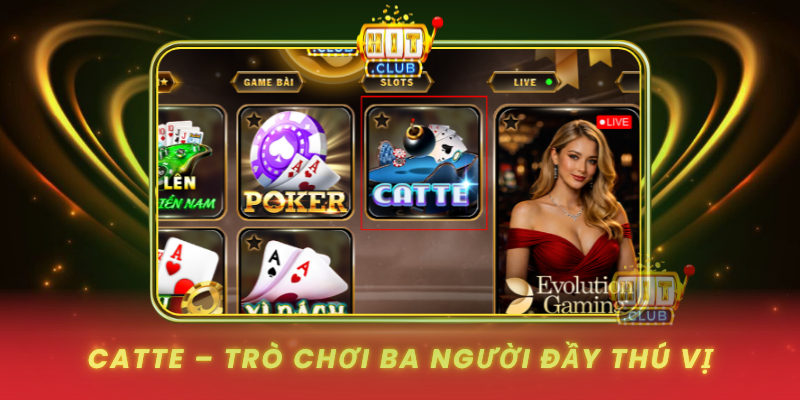 Catte Tro Choi Ba Nguoi Day Thu Vi