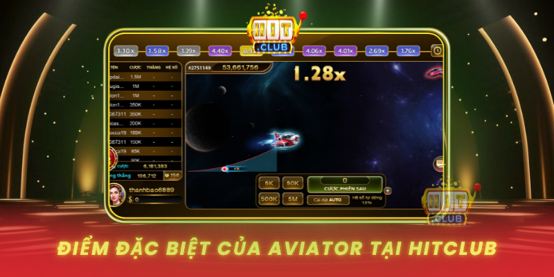 Diem Dac Biet Cua Aviator Tai Hitclub