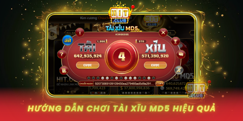 Huong Dan Choi Tai Xiu Md5 Hieu Qua
