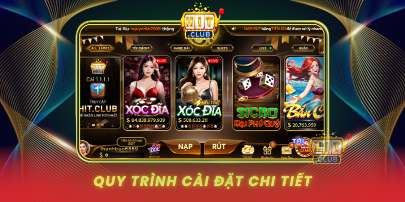 Quy Trinh Cai Dat Chi Tiet