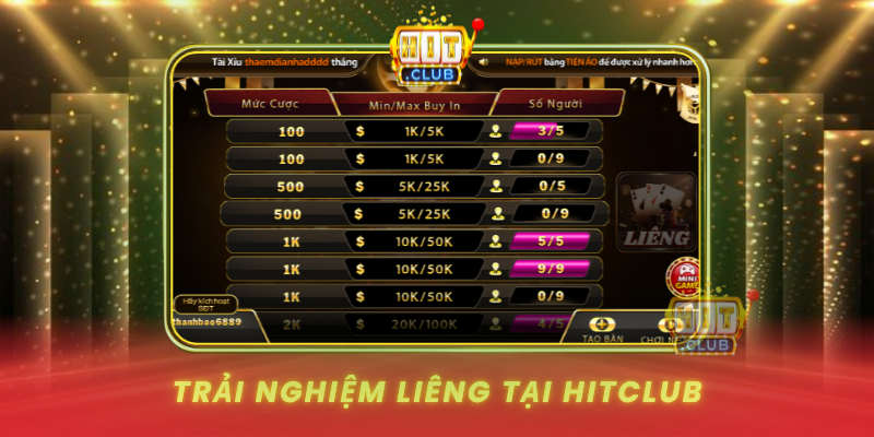 Trai Nghiem Lieng Tai Hitclub