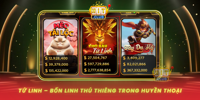 Tu Linh Bon Linh Thu Thieng Trong Huyen Thoai