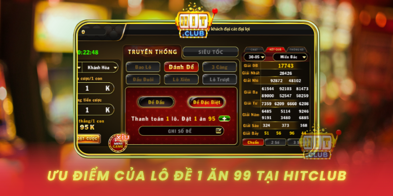 Uu Diem Cua Lo De 1 An 99 Tai Hitclub