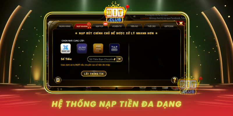 He Thong Nap Tien Da Dang