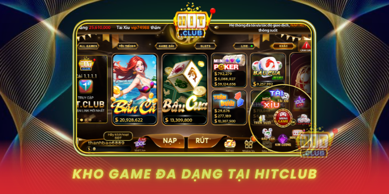 Kho Game Da Dang Tai Hitclub