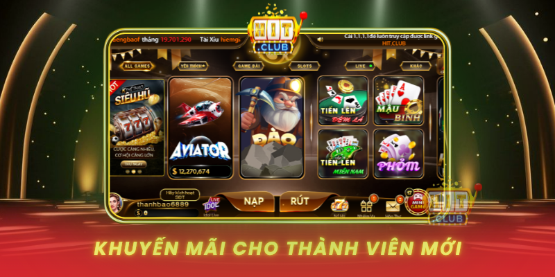 Khuyen Mai Cho Thanh Vien Moi